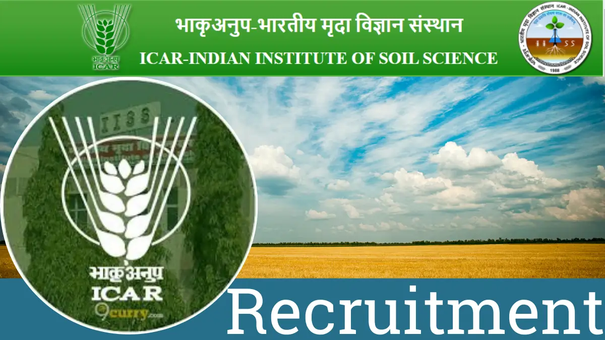 ICAR IISS Recruitment 2024